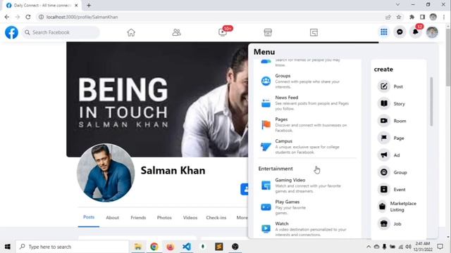 Build facebook clone with React js and MERN stack 2023 смотреть онлайн