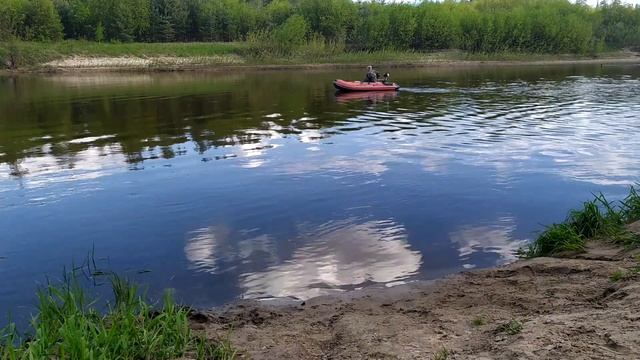 Лодочный мотор Тояма (Toyama) tа 3.5 (2-х тактный)-первая поездка. смотреть онлайн