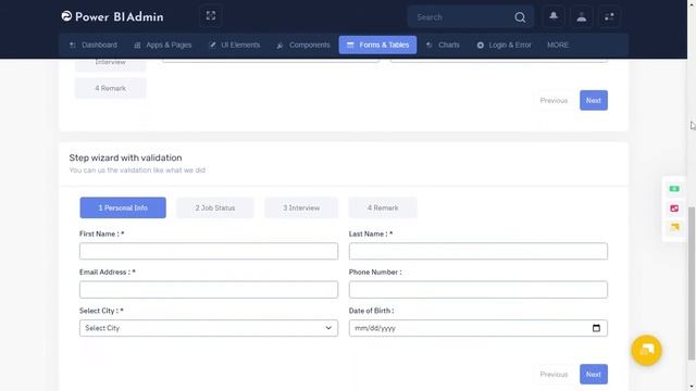 Power BI Bootstrap 5 Admin Template Dashboard with LTR Light Theme смотреть онлайн