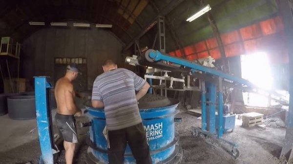 Изготовление бетонных / жби колец в больших количествах
