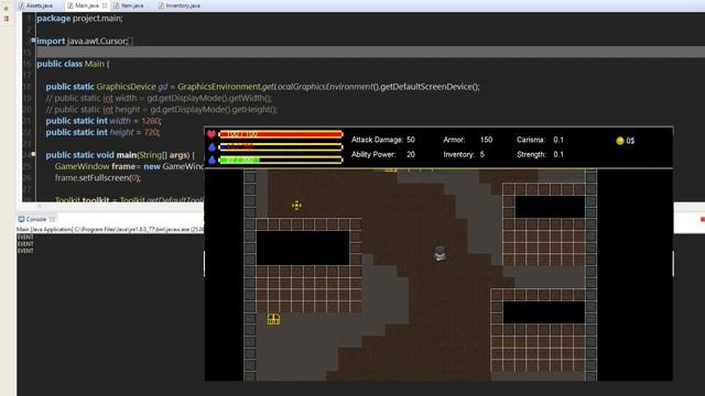 JAVA 2D Game DEV-LOG # 1 | Animations - Basic HUD - Collision - Basic Inventory смотреть онлайн
