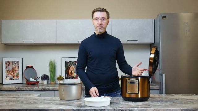 Обзор Мультиварки Centek CT-1495 Black Ceramic смотреть онлайн