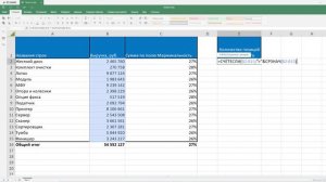 Как узнать количество значений выше среднего и выделить их цветом в редакторе таблиц Р7-Офис