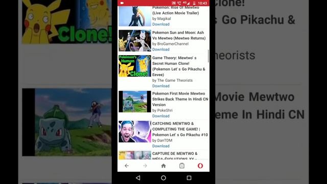 How to download free Pokemon movies in Opera mini смотреть онлайн