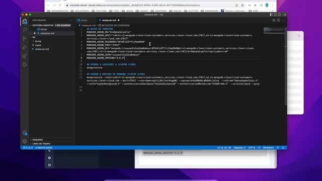 MongoDB Migracion a Localhost y a hosting clever-cloud 2022 смотреть онлайн