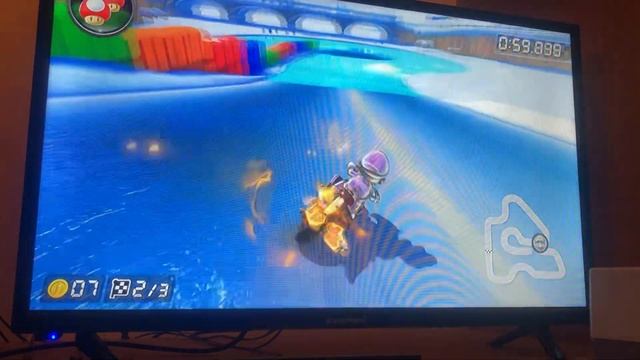Speedruning Mario Kart DLC Wave 2 6: Snow Land смотреть онлайн