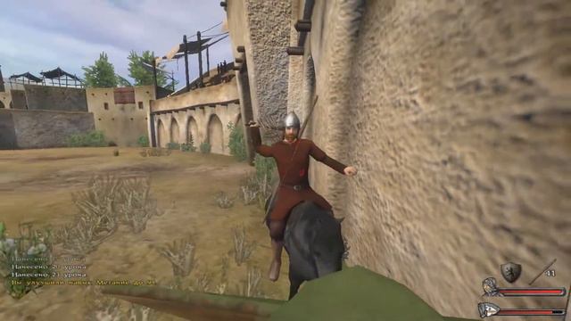 Mount and Blade Prophesy of Pendor #17 Бандиты в деревне смотреть онлайн