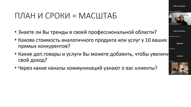 Коучинговая техника для менти "Монетизация и масштабирование бизнеса" смотреть онлайн