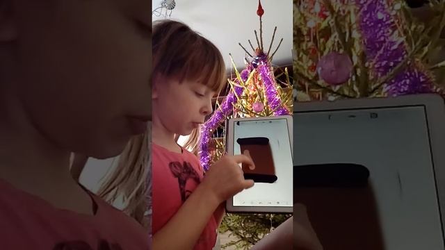 Лайфхак как нарисовать волосы в приложение Набросок.? смотреть онлайн