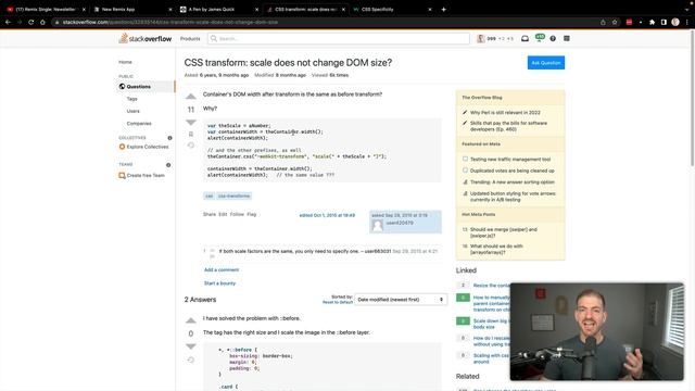 I Made These 2 Embarrassing CSS Mistakes... смотреть онлайн