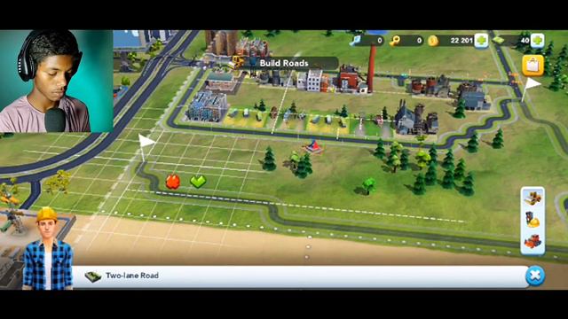 Sim City Mobile Gameplay Video | City Skyline In Mobile | Gaming Videos смотреть онлайн