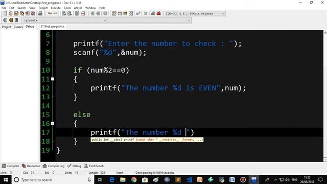 C Programming Odd & Even смотреть онлайн