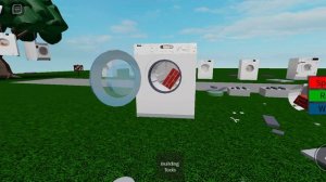 разрушение стиральной машины в роблоксе часть2