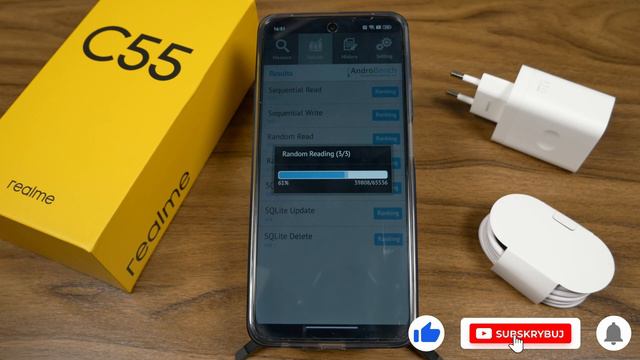 REALME C55 Androbench Test смотреть онлайн