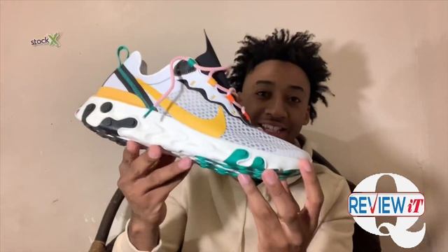 Nike react 55 unboxing REVIEW ?*WHITE*RED*Green* смотреть онлайн