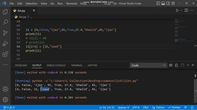 #16 Updating list items || Python course for absolutely Beginners смотреть онлайн