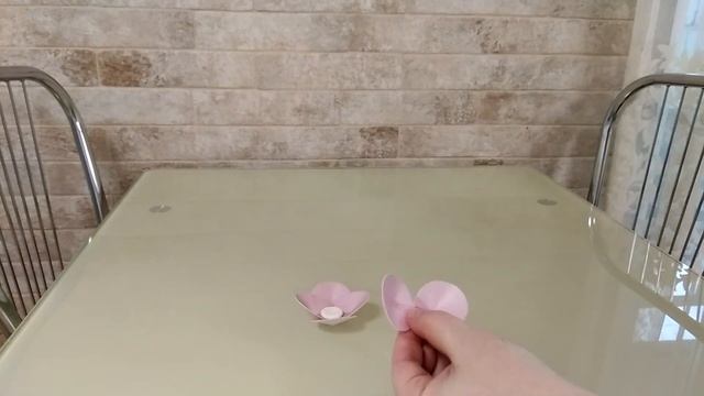 Вафельные цветы.