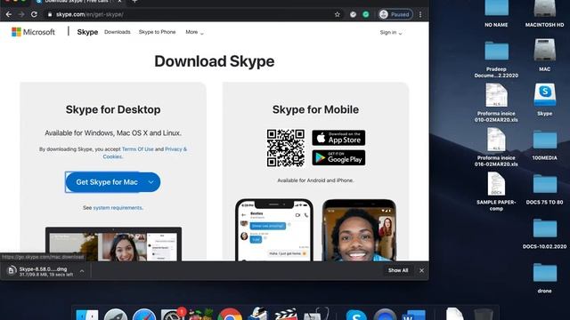 How to download and install Skype - By Microsoft in Mac? Link in description. смотреть онлайн