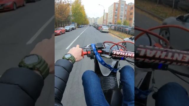 Yamaha BWS 50 прохват на заднем смотреть онлайн