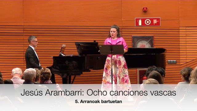 Ocho canciones vascas - Jesús Arambarri (Naroa Itxausti / Aurelio Viribay) смотреть онлайн