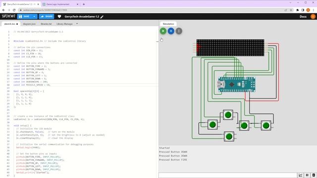 Part 2 - From Code to Console: Crafting a Video Game System Using an Online Simulator and ChatGPT A смотреть онлайн