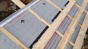 Обрешетка двухскатной крыши для металочерепицы