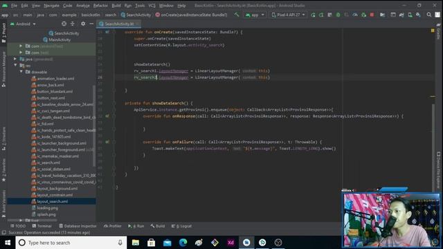 #PART11 (APK INFORMASI COVID19 BERBASIS ANDROID) Membuat SearchView Filter Data смотреть онлайн