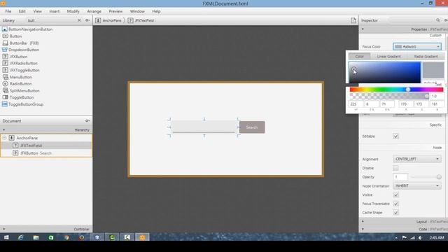 Auto text field java || javafx || netbeans|| смотреть онлайн