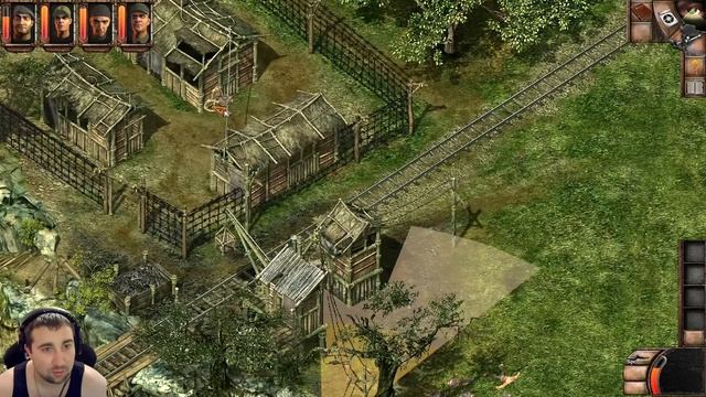Прохожденеие commandos 2. Мост через реку: Квай. Финал миссии. смотреть онлайн