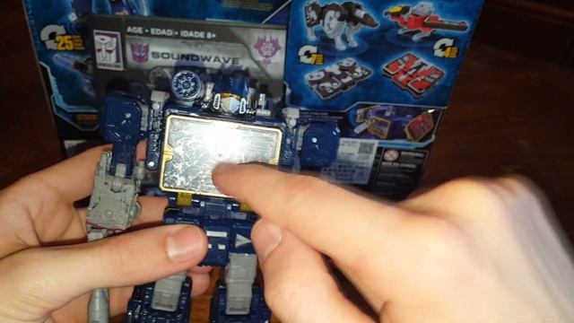 Transformers Siege War For Cyberton Soundwave With Ravage And Laserbeak - [Трансфобзоры] смотреть онлайн