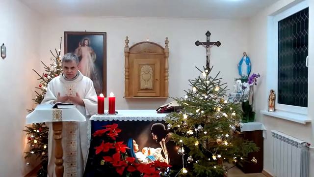 Пятница (25.12.2020) Рождество Христово. Месса днем смотреть онлайн