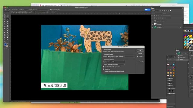 Input Only Color Profile Error or Warning Fix in Adobe Photoshop смотреть онлайн