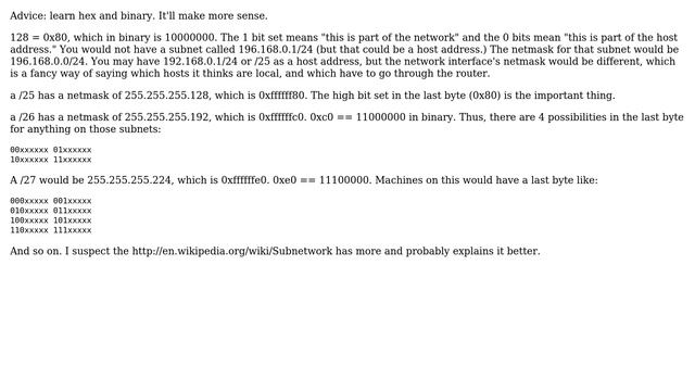 DevOps & SysAdmins: subneting .. is 192.168.0.1/24 different than 192.168.0.1/25? (3 Solutions!!) смотреть онлайн