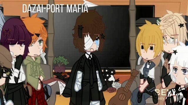 ADA React to dazais AUs//Bungo stray dogs (BSD)//Fluff/angst(??)//warnings in video!! смотреть онлайн