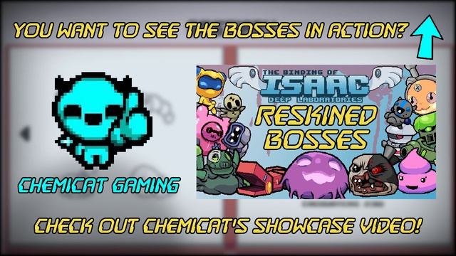 Deep Laboratories Mod - All Enemies/Full Bestiary - The Binding of Isaac Afterbirth+ смотреть онлайн