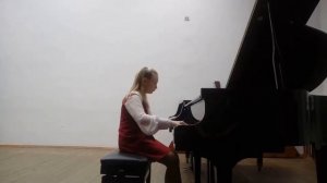 Ознобихина Алиса, 11 лет.  И. Парфёнов.  Домик в Клину.  Преподаватель Ивершина В. И.