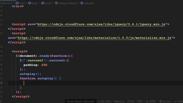 3D Event Carousel Slider using Materialize CSS смотреть онлайн