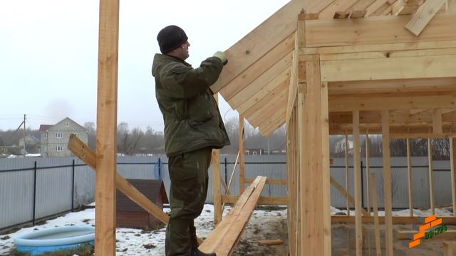 Мастер класс. Как правильно торцевать стропильную систему. Поэтапное строительство каркасного дома