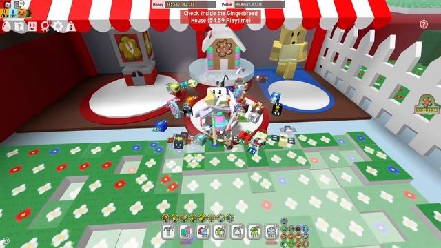 КАК ФАРМИТЬ МНОГО GINGERBREAD BEAR В BEE SWARM SIMULATOR?! смотреть онлайн