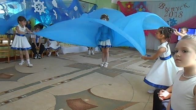 ДОУ № 24 "Золушка" г.Харцызск Танец "Морская феерия" Старшая группа "Барвинок" смотреть онлайн