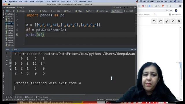 Lesson #8 ( Creating Data Frame using Nested Lists) Complete Course for Class 12 I.P. New Session смотреть онлайн