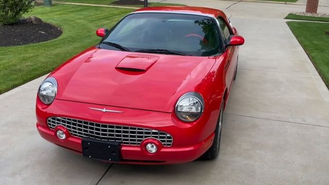 2002 Ford Thunderbird with 10K Pristine Original Miles! Available at www.bluelineclassics.com смотреть онлайн