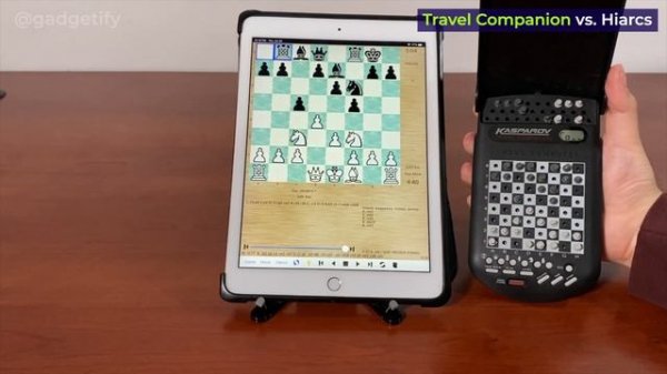 Saitek Kasparov Travel Companion Portable Chess Computer ? Gadgetify