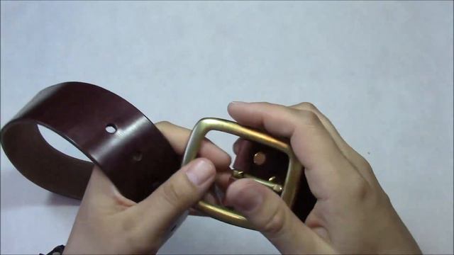 Ремень 50 мм из Horween Tan MD для подписчика !!! смотреть онлайн