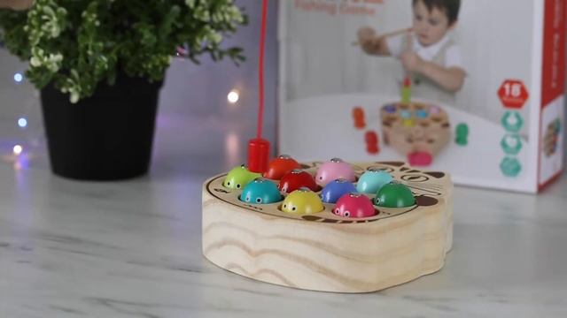 Магнитная рыбалка для детей Котенок