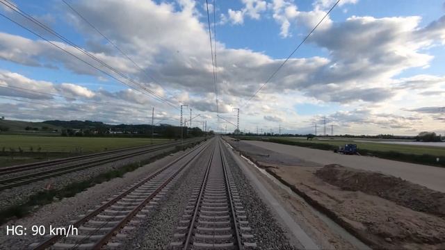 Führerstandsmitfahrt | Wir Fahren über Das Neue Rheintal Gleis! | RE Freiburg➡️Basel Bad Bf | BR146