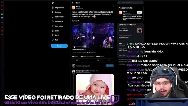 ESSA MULHER GANHOU O GUINESS BOOK DE MELHOR SPEED FLOW - Maicon React смотреть онлайн