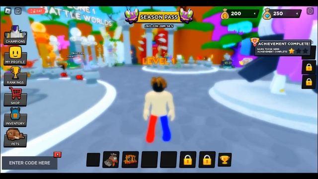 *NEW* UPDATE! FREE PET* CODES! [INFINITE] WORLD DEFENDERS - Tower Defense ROBLOX смотреть онлайн