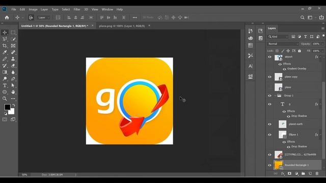 Photoshop Tutorials 2023 - Professional App Icon | Photoshop Me Icon Kaise Banaye смотреть онлайн