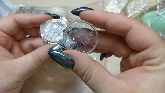 Типсы за 55 рублей??? Декор для ногтей от 8 рублей??? Большой заказ из интернет-магазина ХАМЕЛЕОН